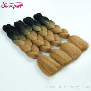 Hot selling High Quality and  reasonable price jumbo braid synthetic hair for crochet braids hair extensions vendor